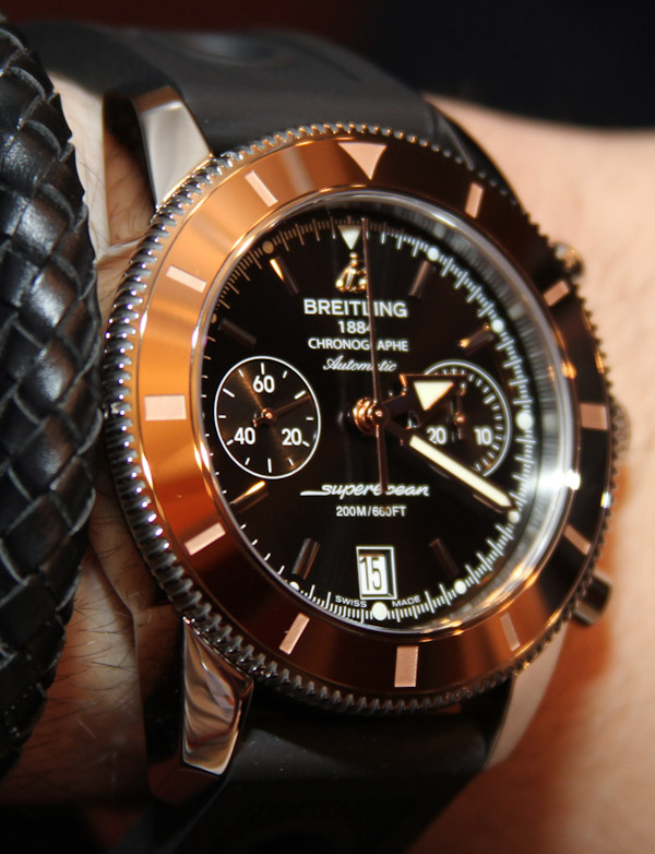 Breitling Superocean Heritage Chronograph Gold Replika