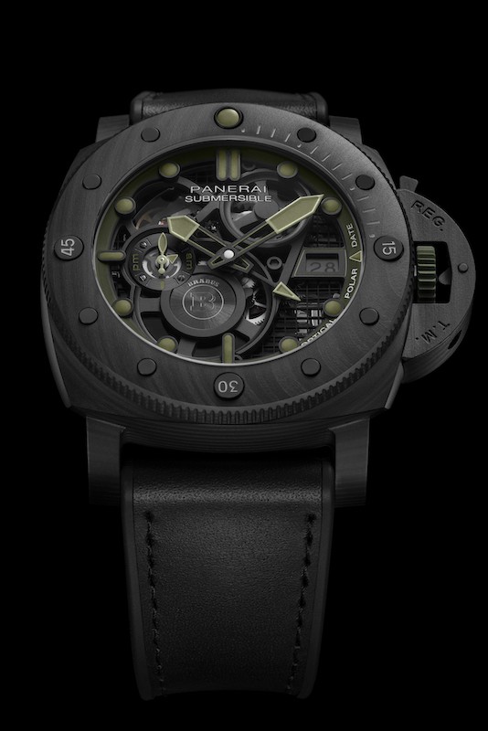 Panerai Submersible S Brabus Verde Militaire Replika Klocka