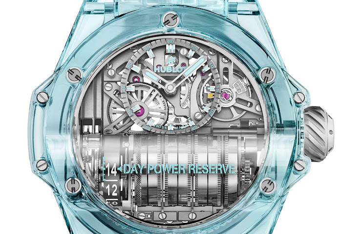 Hublot Big Bang MP-11 Water Blue Sapphire Replika