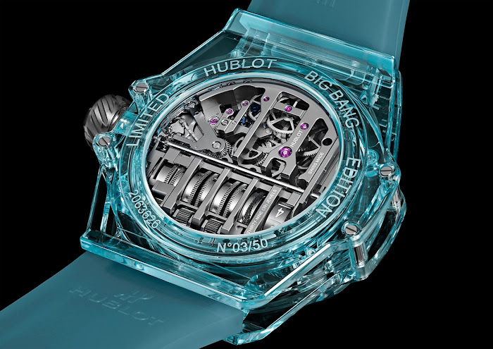 Hublot Big Bang MP-11 Water Blue Sapphire Replika