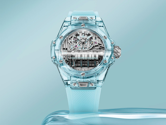 Hublot Big Bang MP-11 Water Blue Sapphire Replika