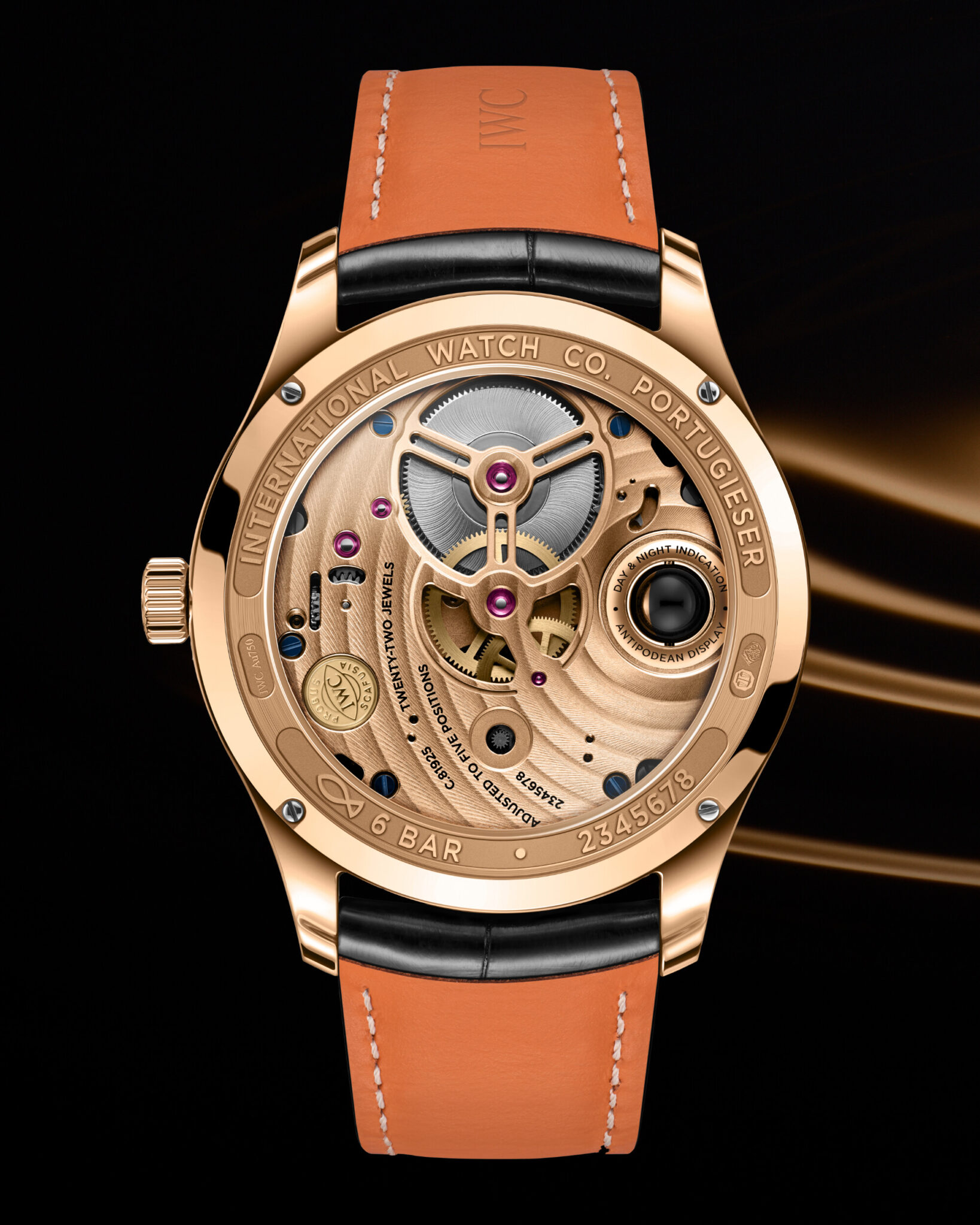IWC Portugieser Handwound Tourbillon Day Night IWC545901 Replika