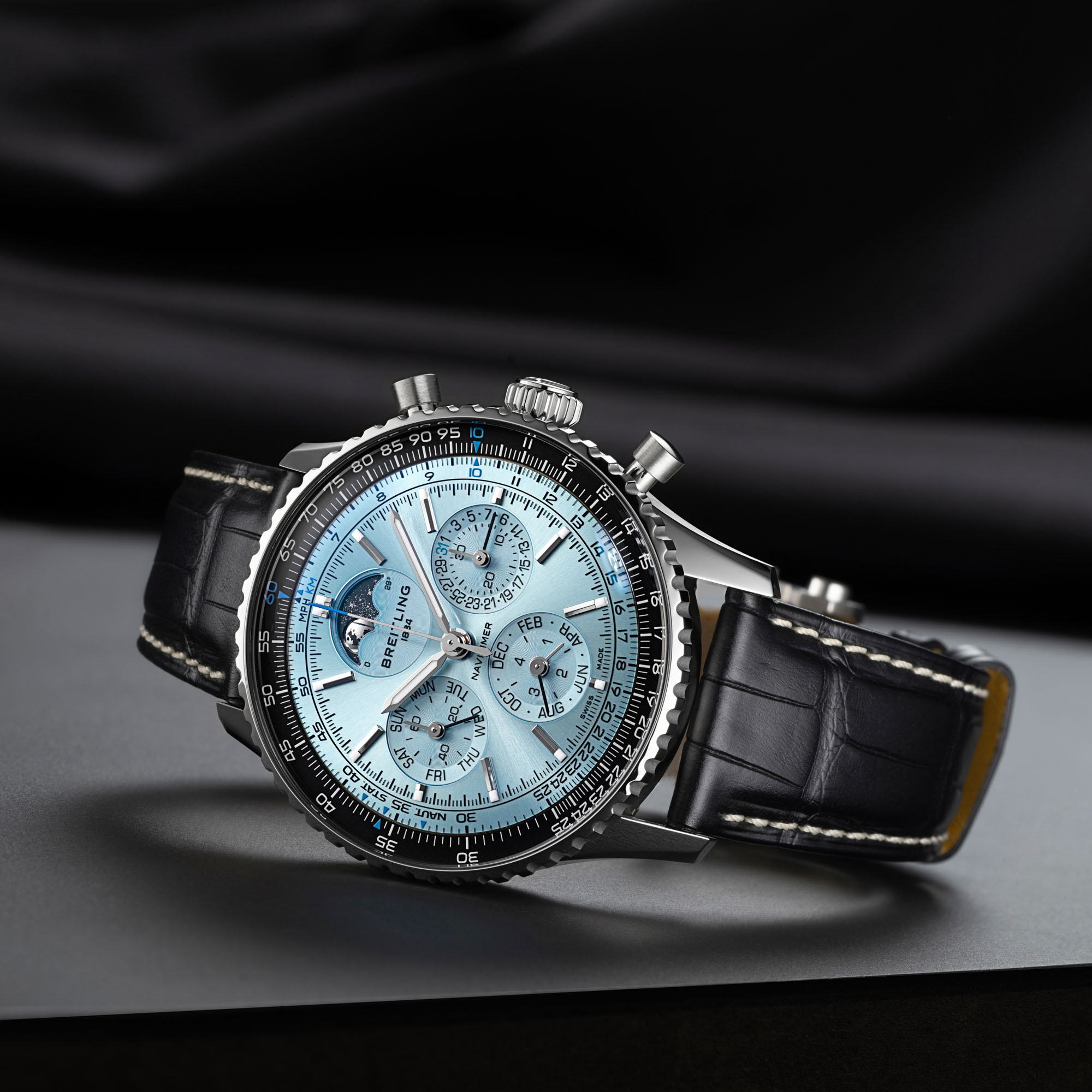 Breitling Navitimer B19 Perpetual Calendar Chronograph Replika