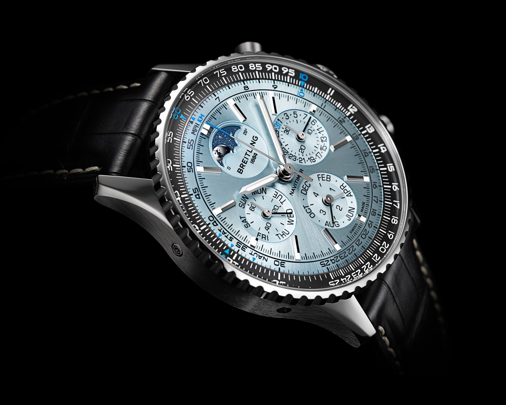 Breitling Navitimer B19 Perpetual Calendar Chronograph Replika