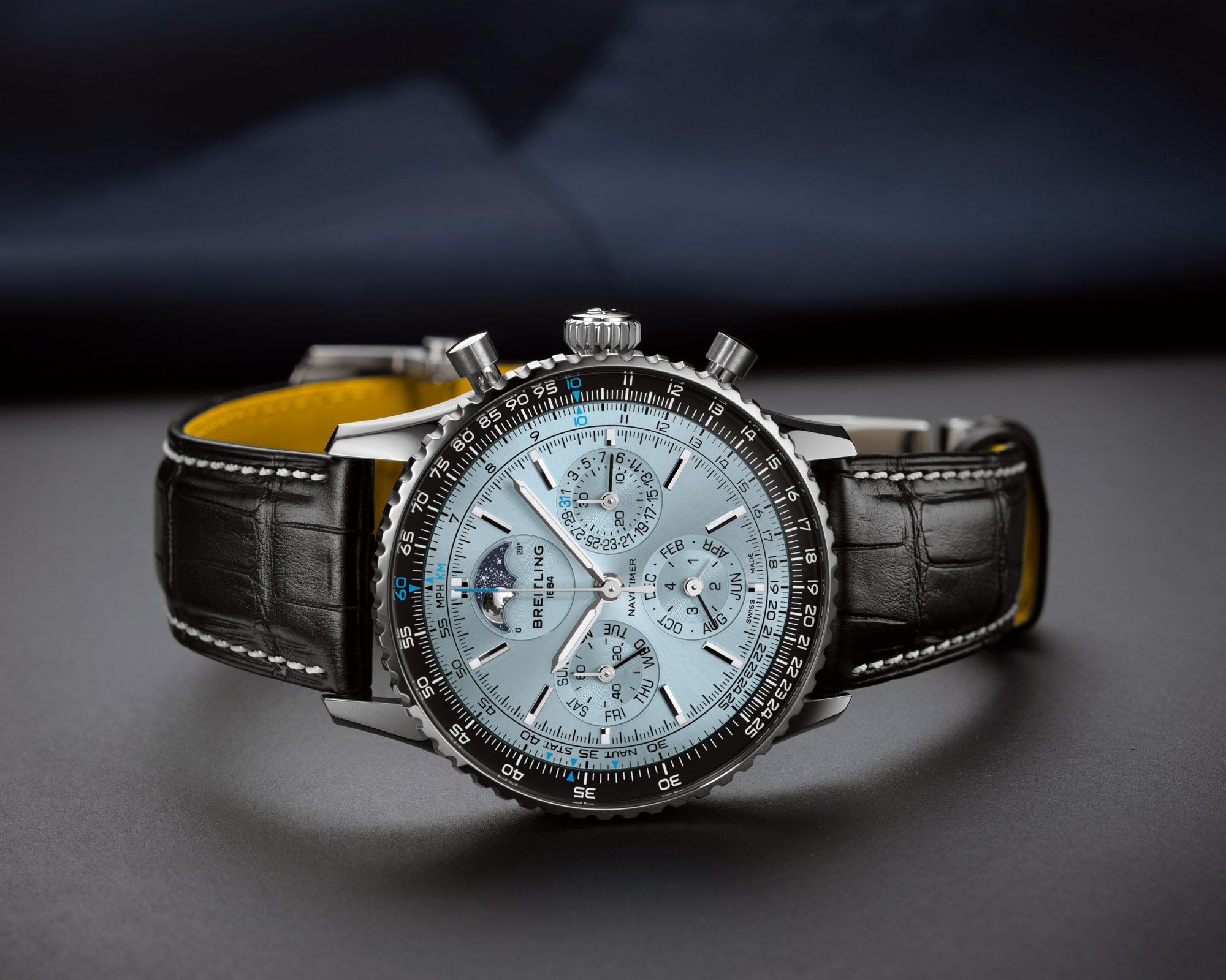 Breitling Navitimer B19 Perpetual Calendar Chronograph Replika